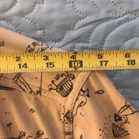 Dog Scenes Christopher & Banks Tan & Black Denim Jacket Umbr… - Picture 12 of 15